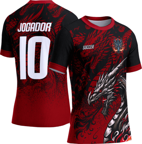 Arte Vetor Camisa Interclasse 637 Dragão