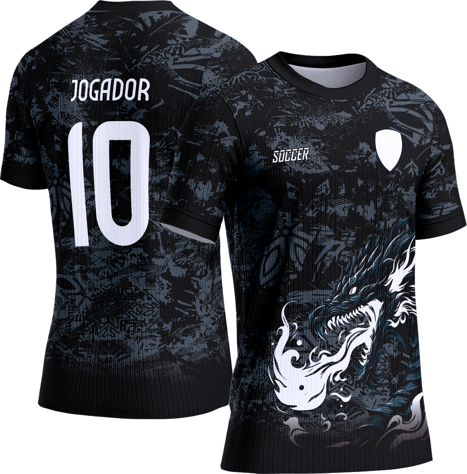 Arte Vetor Camisa Interclasse 642 Dragão