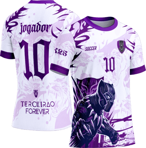 Arte Vetor Camisa Interclasse 644 Pantera Negra