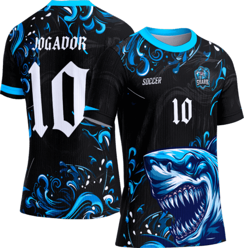 Arte Vetor Camisa Interclasse 649 Tubarão