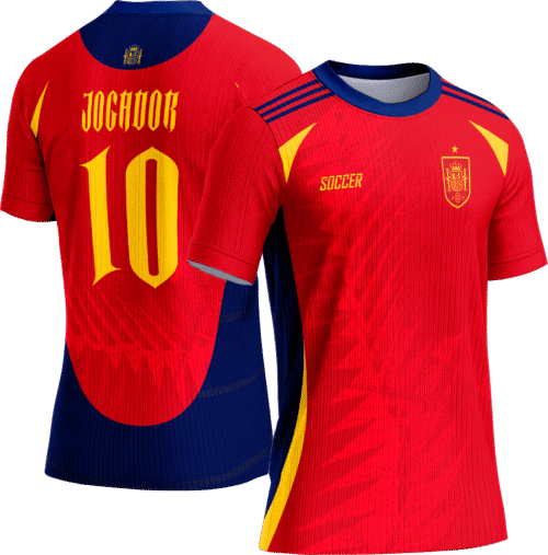 Arte Vetor Camisa Interclasse 653 Espanha Conceito