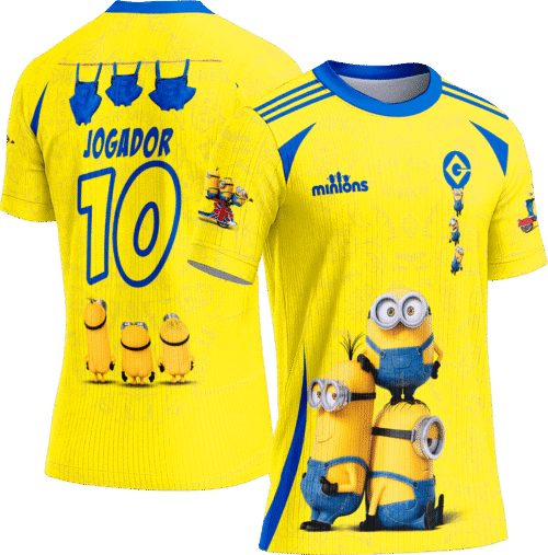 Arte Vetor Camisa Interclasse 654 Minions