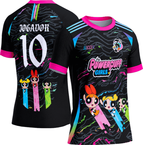 Arte Vetor Camisa Interclasse 661 As Meninas Superpoderosas