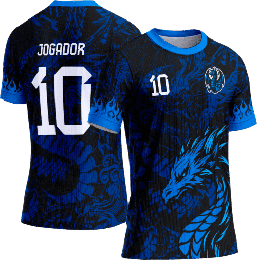 Arte Vetor Camisa Interclasse 696 Dragão
