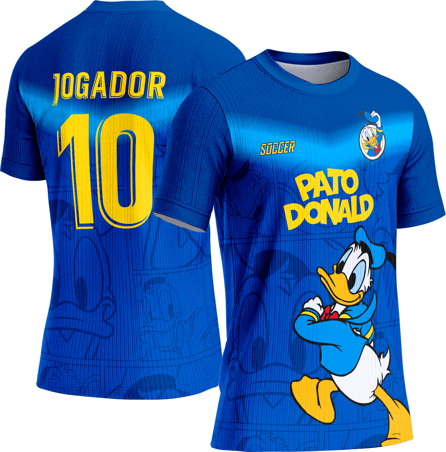 Arte Vetor Camisa Interclasse 723 Pato Donald
