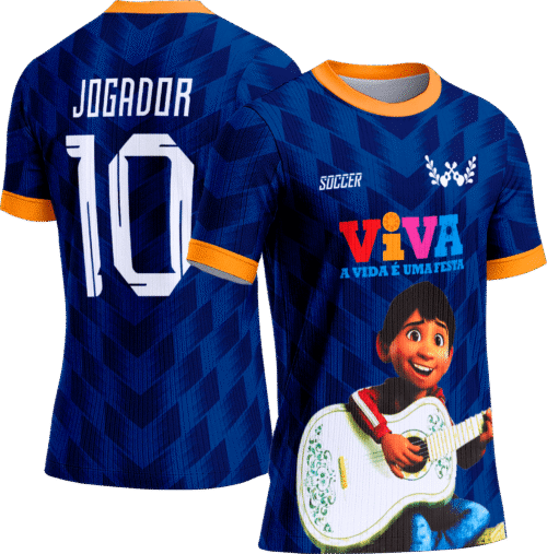 Arte Vetor Camisa Interclasse 742 Viva-A Vida é uma Festa