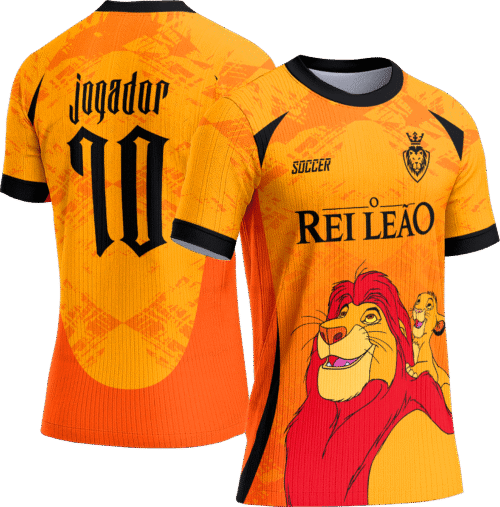 Arte Vetor Camisa Interclasse 756 O Rei Leão