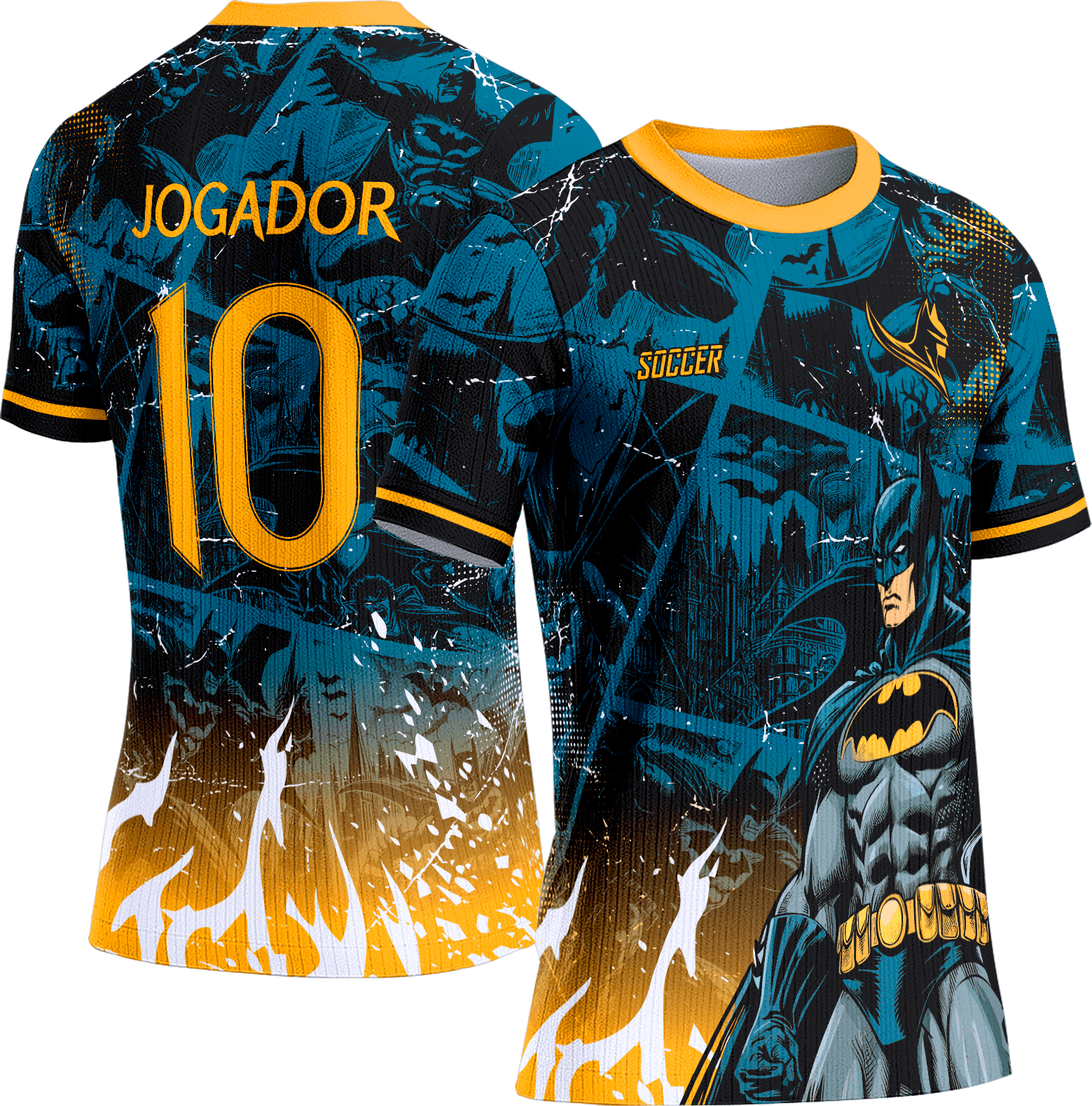 Arte Vetor Camisa Interclasse 791 Batman