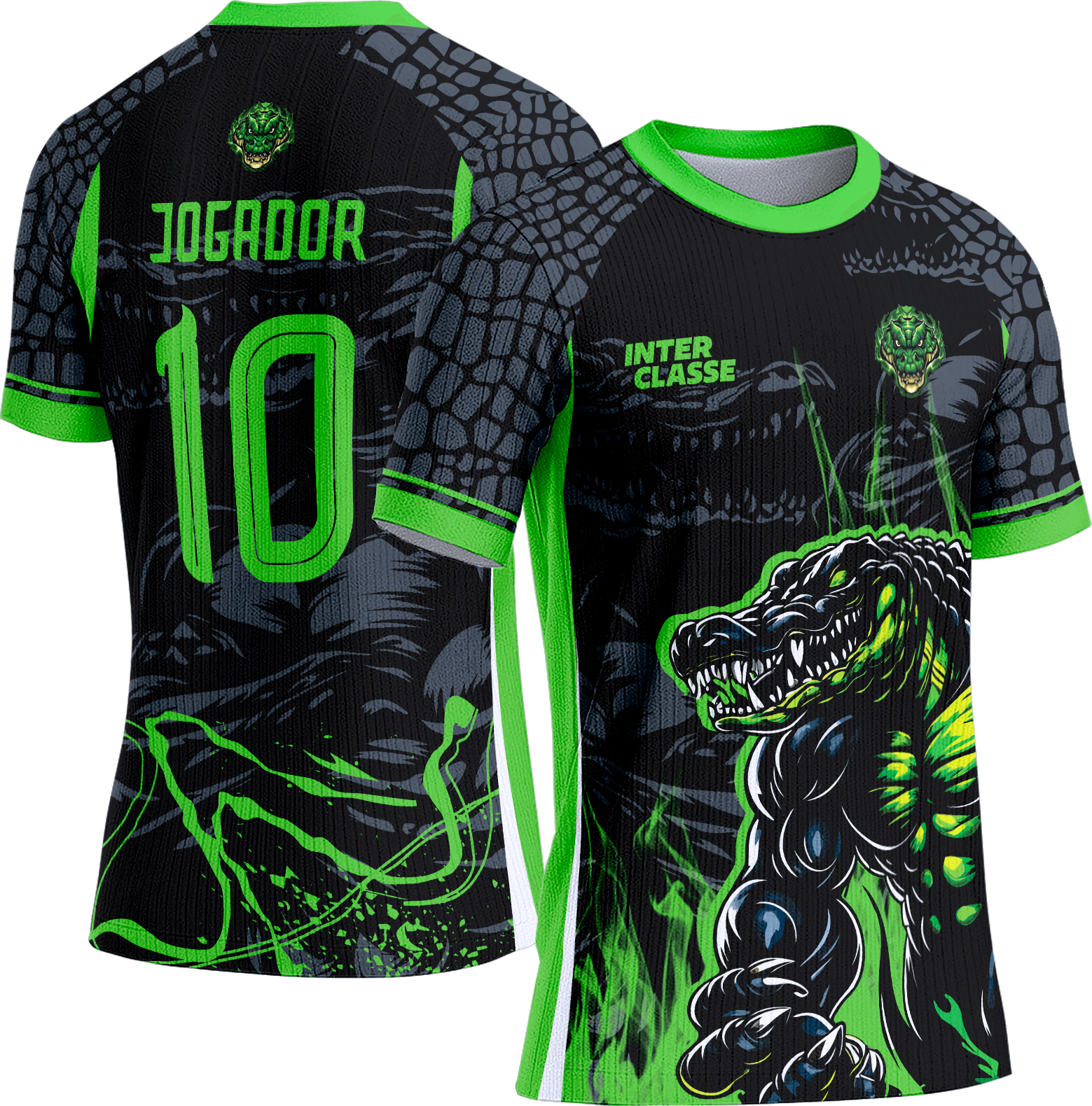 Arte Vetor Camisa Interclasse 827 Jacaré