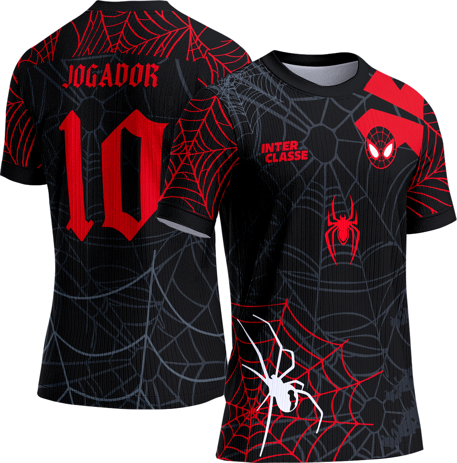 Arte Vetor Camisa Interclasse 837 Homem Aranha