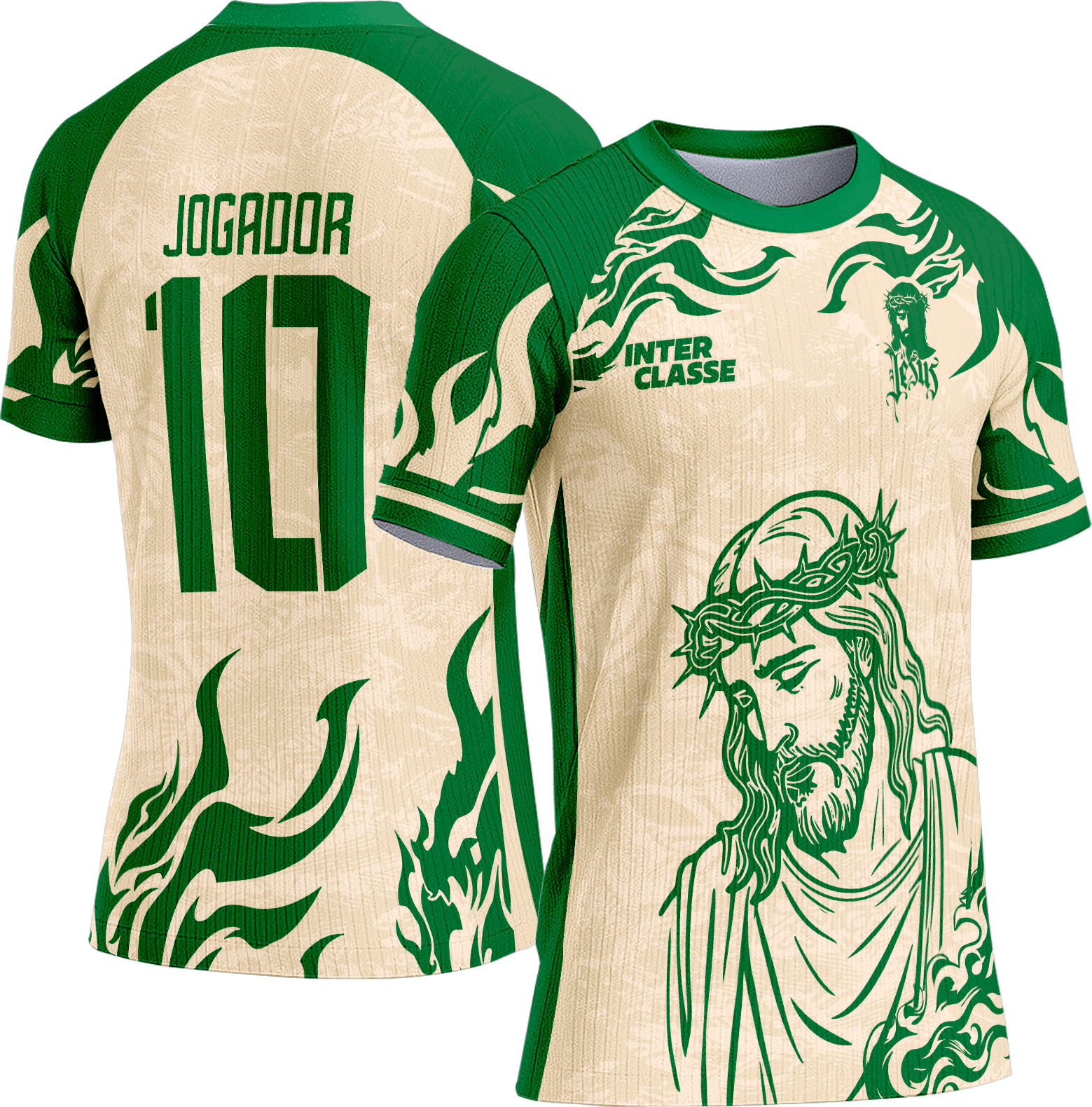 Arte Vetor Camisa Interclasse 843 Cristo