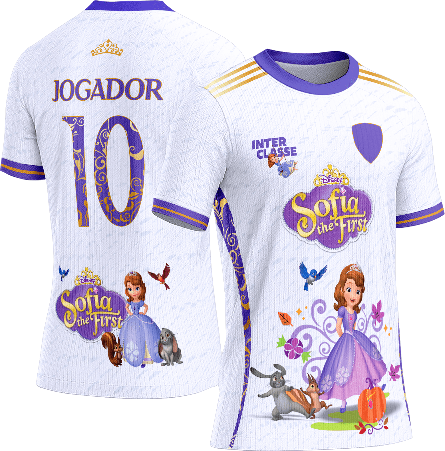 Arte Vetor Camisa Interclasse 872 Sofia The First
