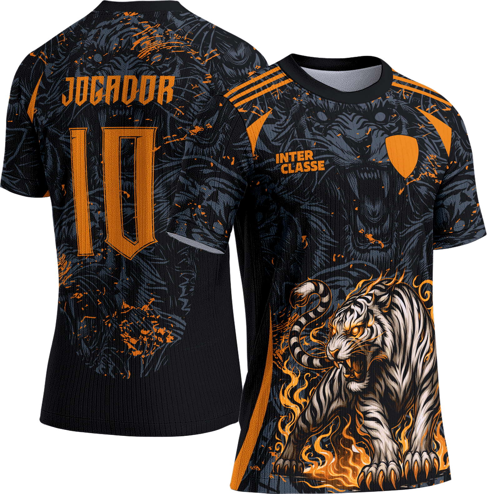 Arte Vetor Camisa Interclasse 881 Tigre