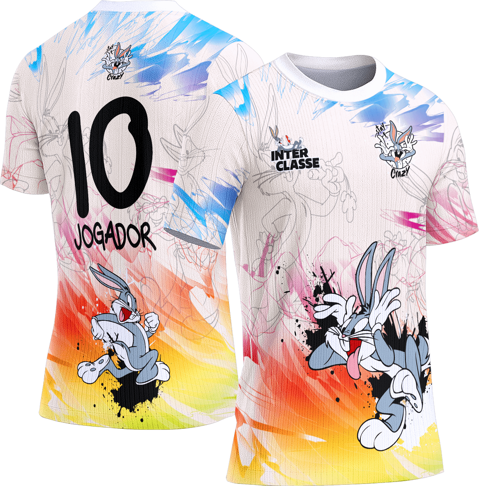 Arte Vetor Camisa Interclasse 891 Pernalonga