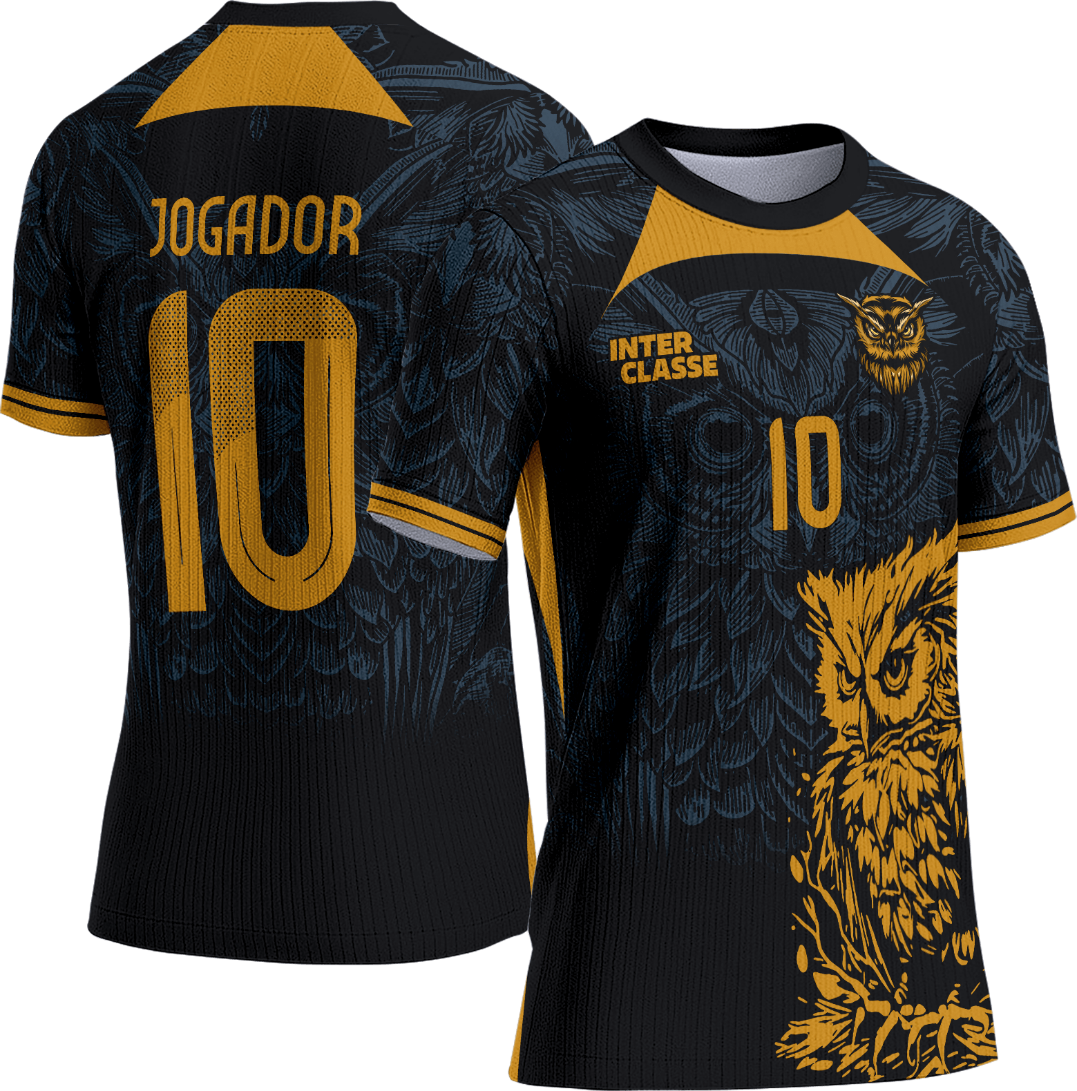 Arte Vetor Camisa Interclasse 896 Coruja