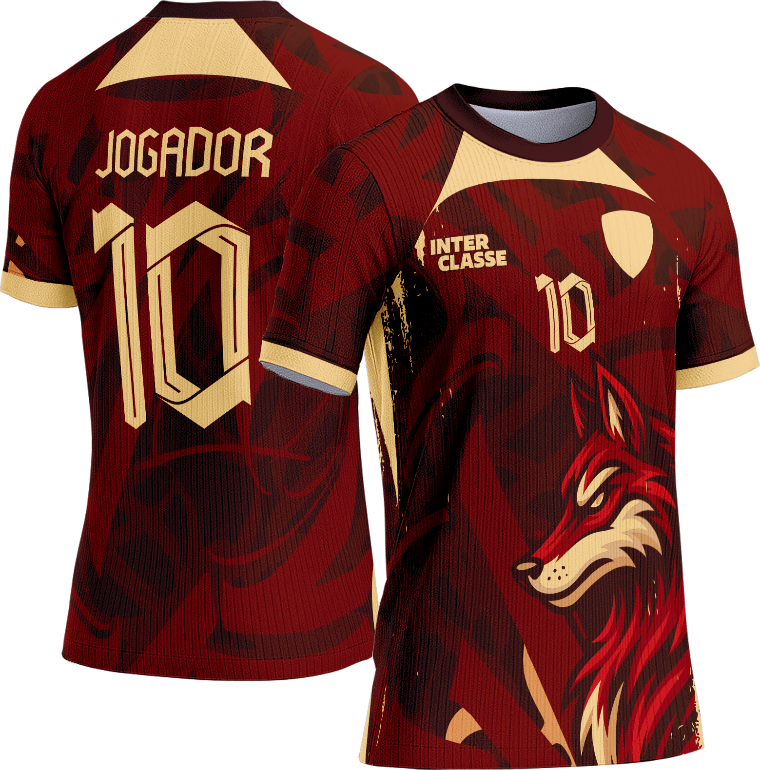 Arte Vetor Camisa Interclasse 897 Raposa