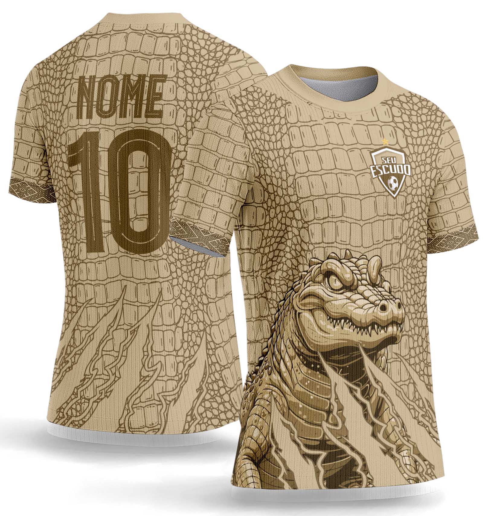 Arte Vetor Camisa Interclasse Cocodrilo 1166