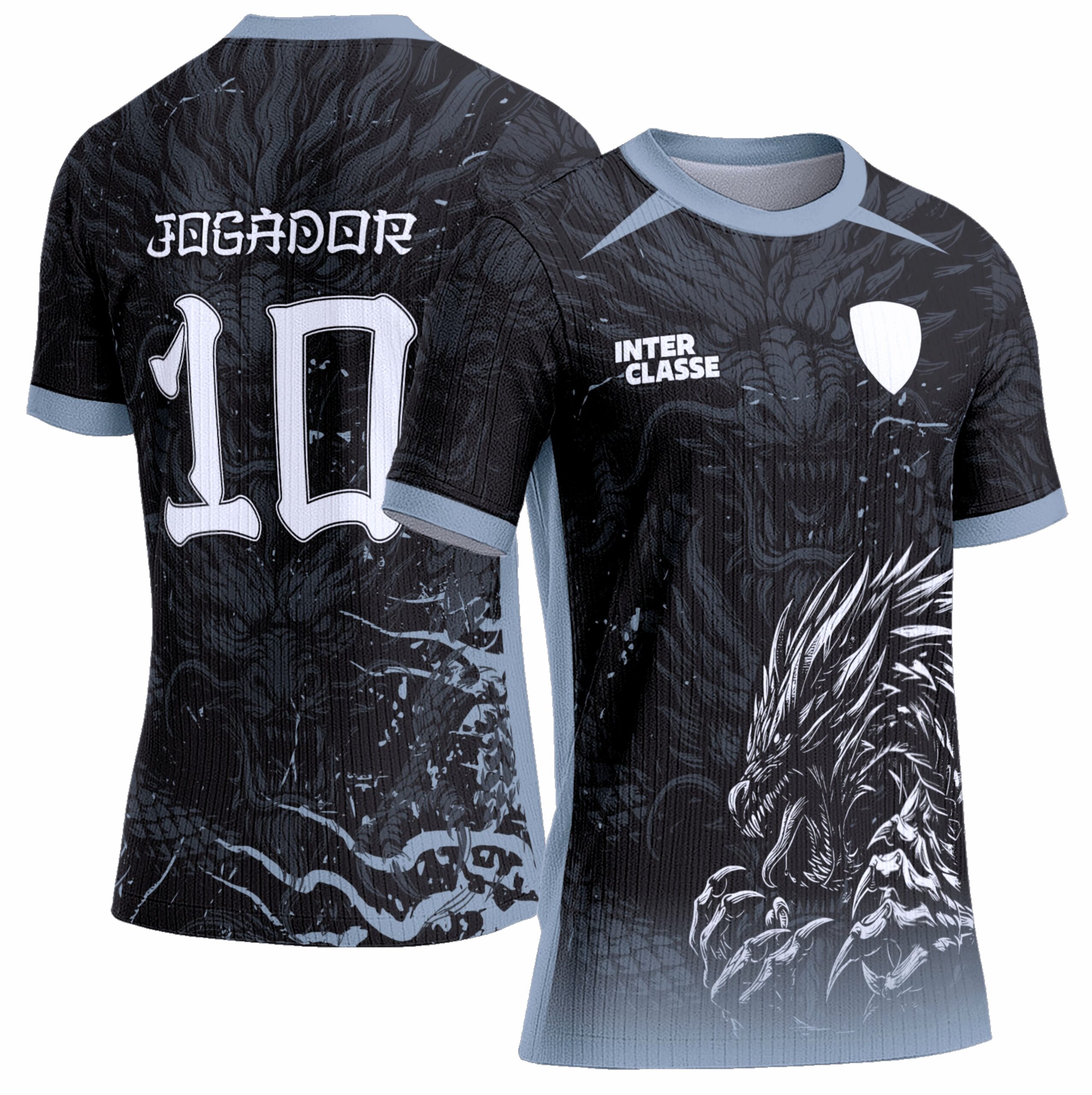 Arte Vetor Camisa Interclasse 0913 Dragão