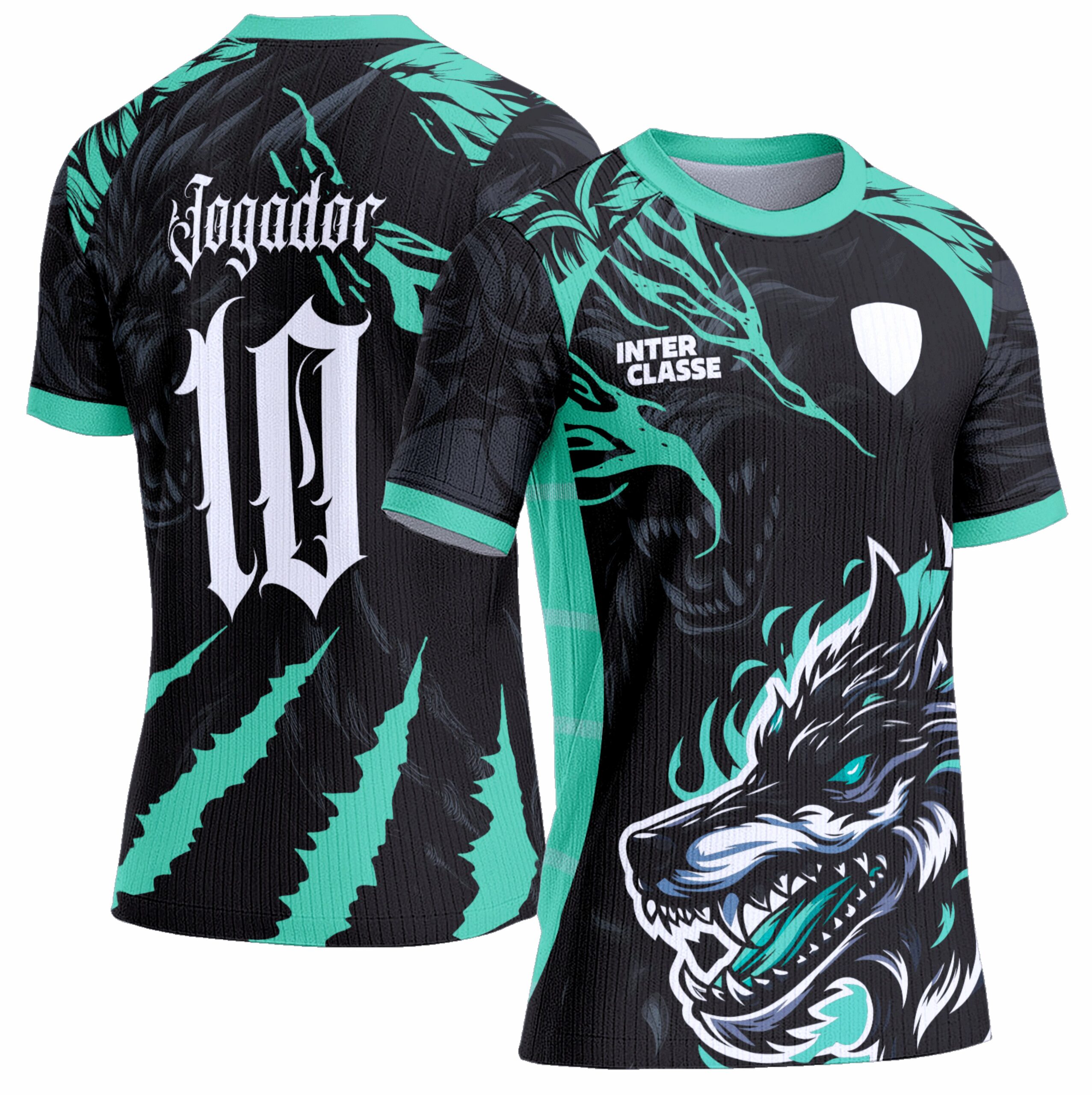 Arte Vetor Camisa Interclasse 0921 Lobo