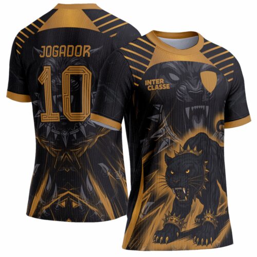 Arte Vetor Camisa Interclasse 0928 Pantera Negra