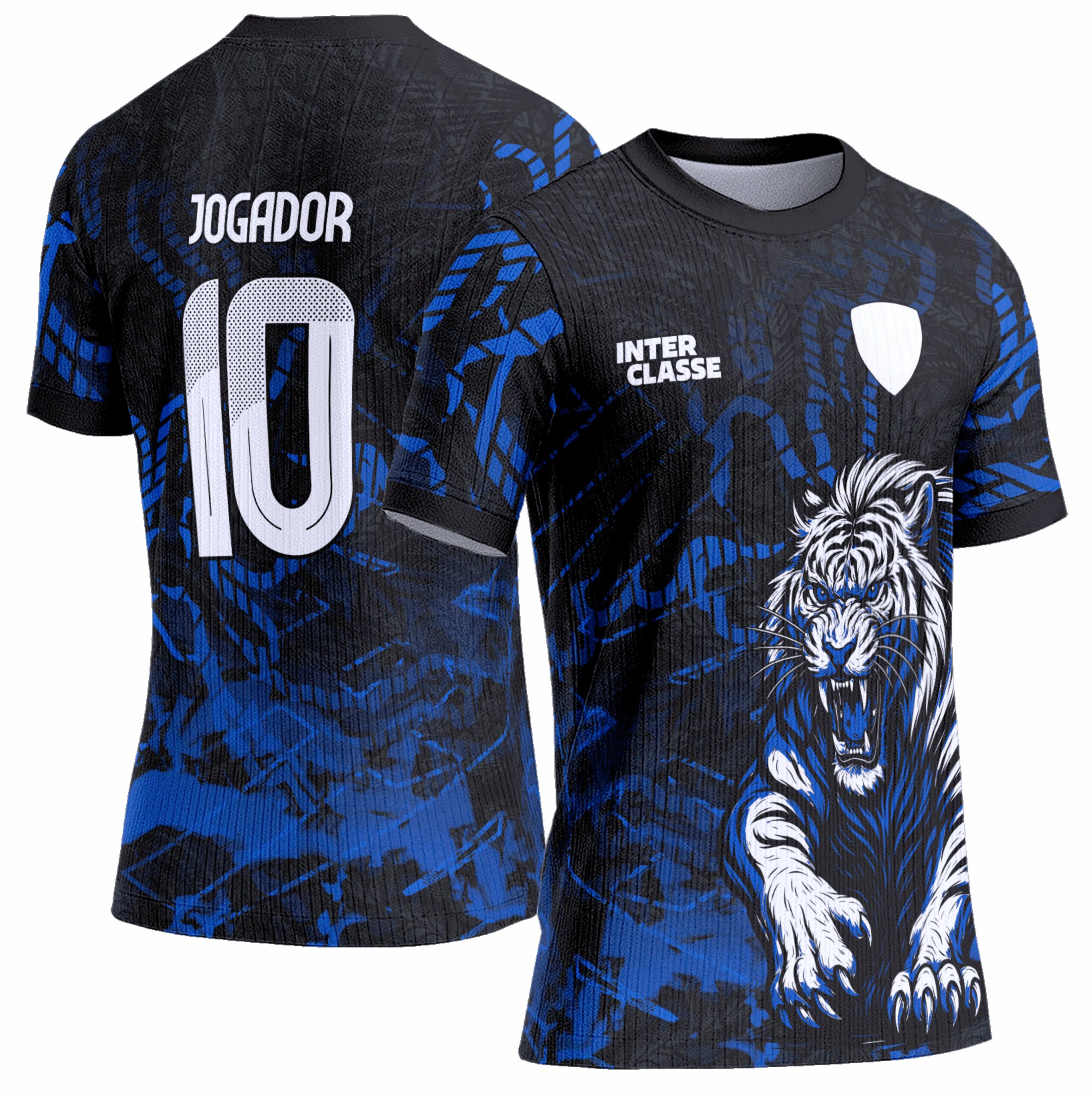 Arte Vetor Camisa 0934 Tigre de Bengala