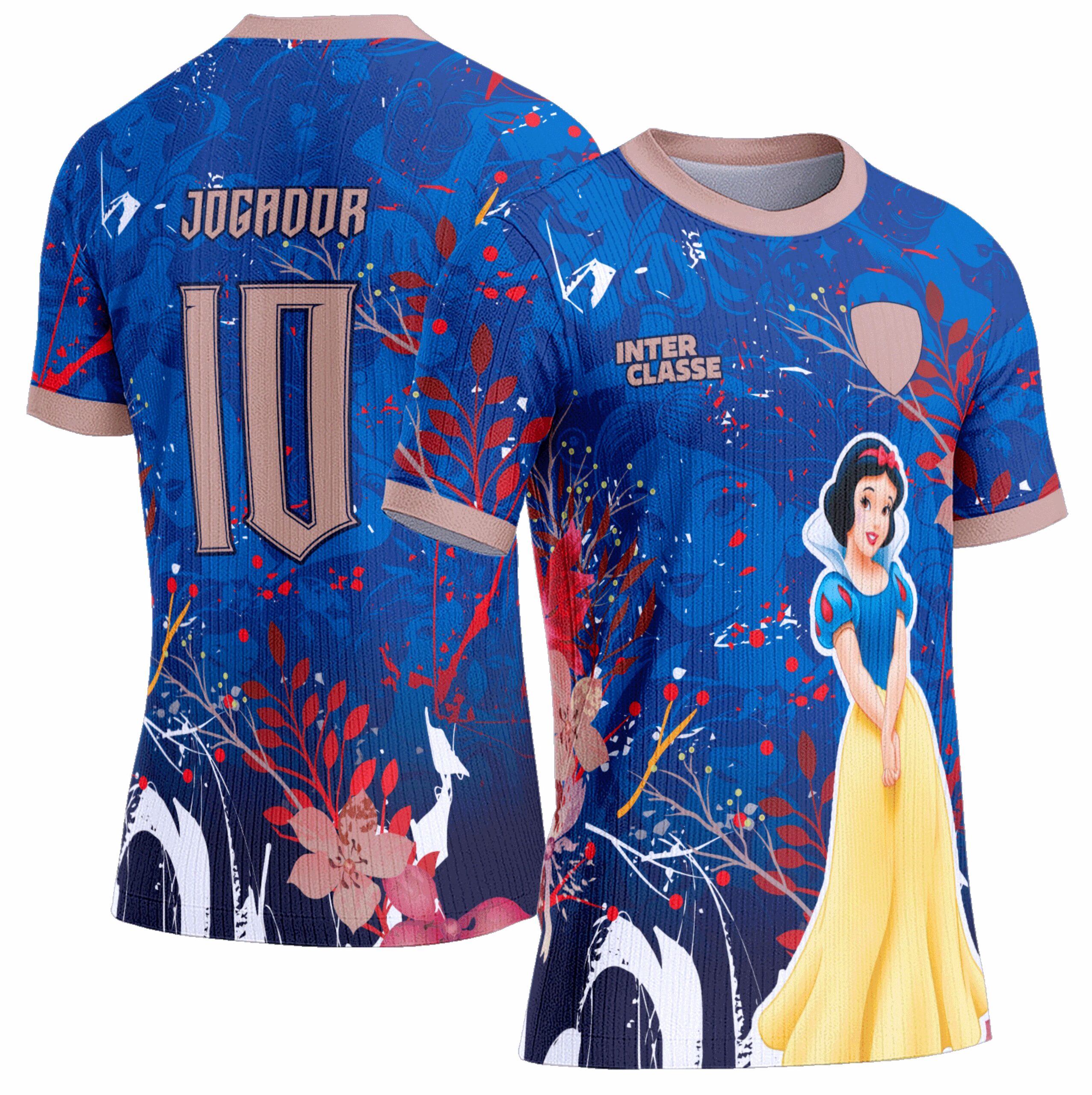 Arte Vetor Camisa Interclasse 0975 Branca de Neve
