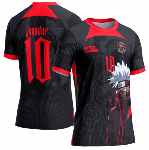 Arte Vetor Camisa Interclasse 0988 Anime Kakashi
