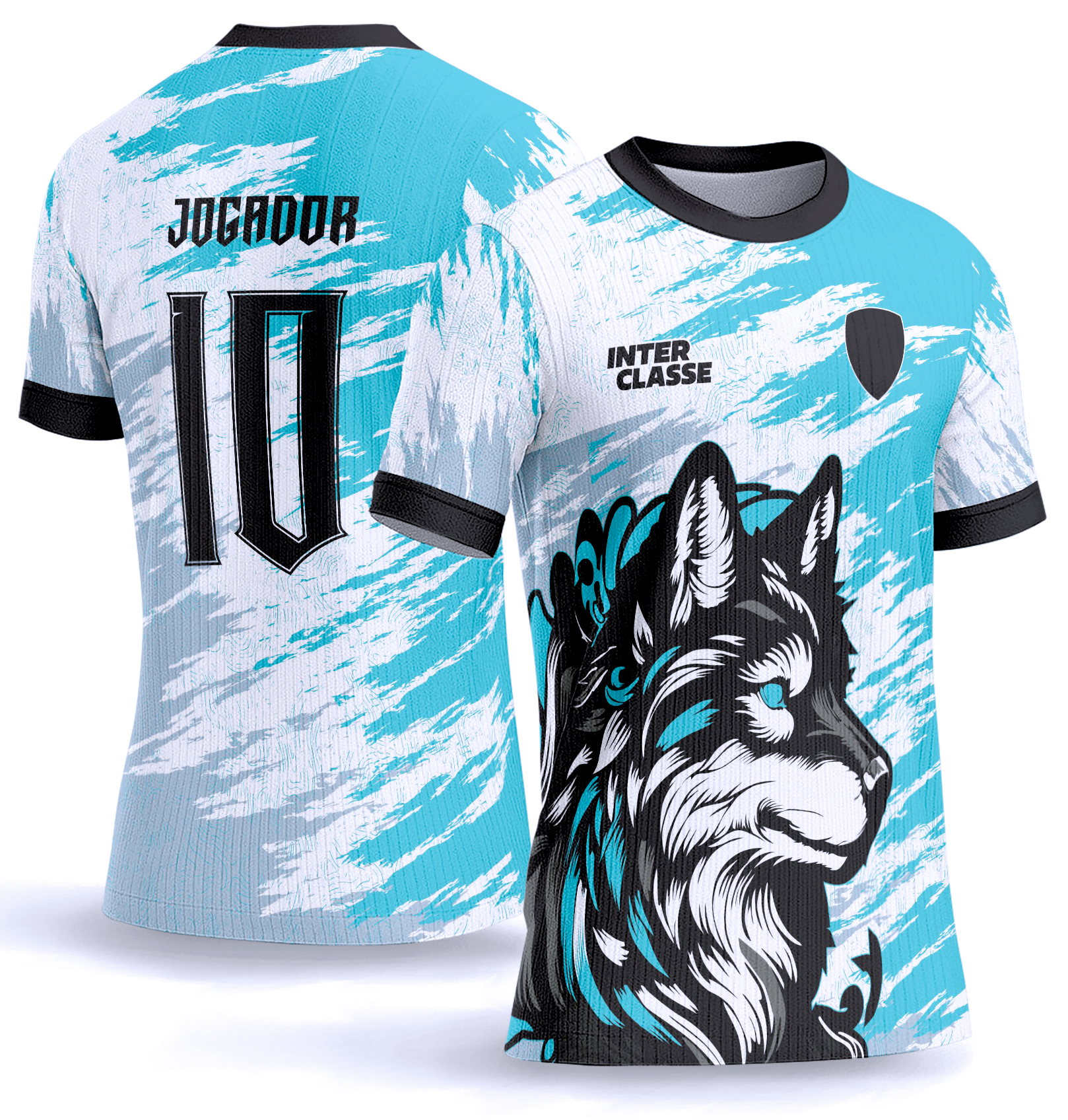 Arte Vetor Camisa Interclasse 1021 Lobo