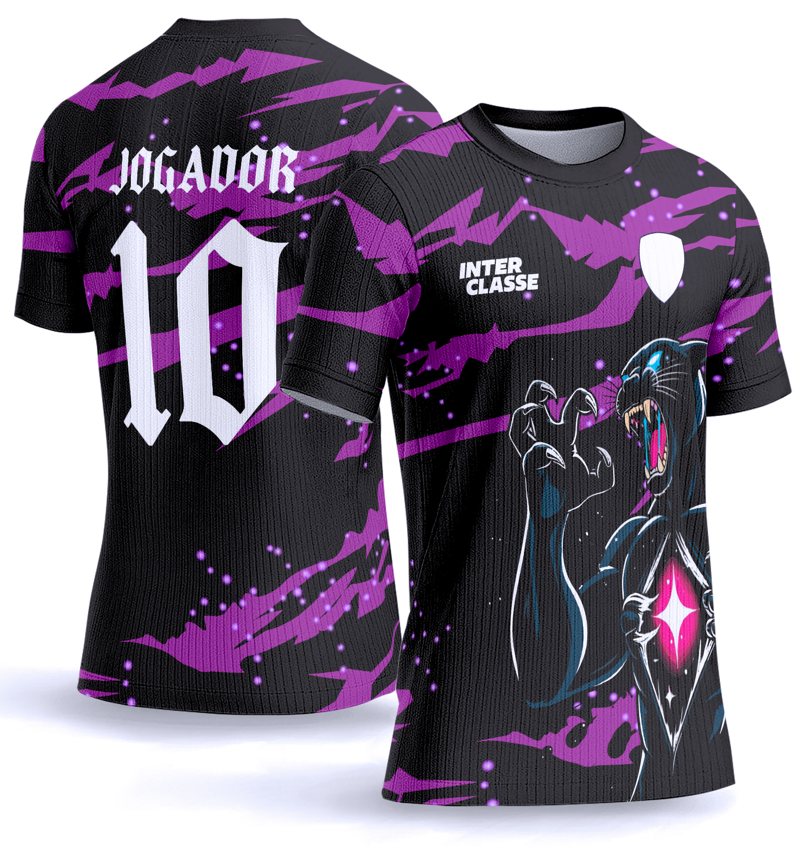 Arte Vetor Camisa Interclasse 1031 Pantera