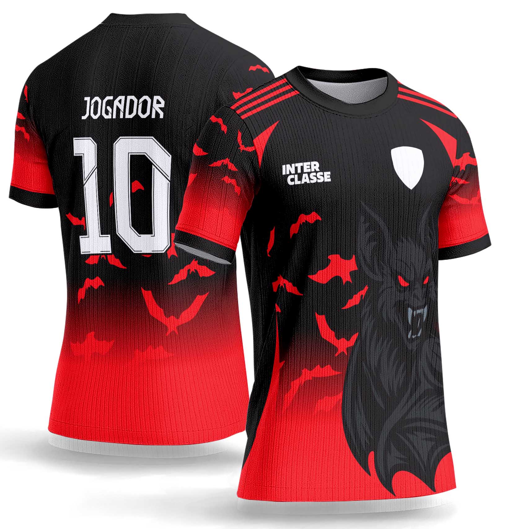Arte Vetor Camisa Interclasse 1052 Morcego