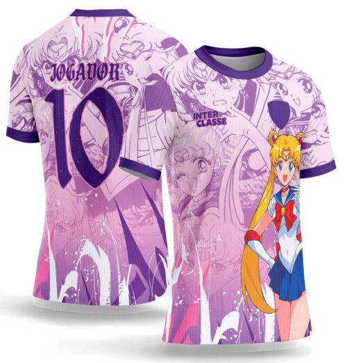Arte Vetor Camisa Interclasse 1078 Sailor Moon Usagi Tsukino