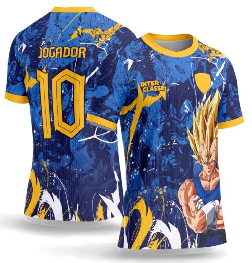 Arte Vetor Camisa Interclasse 1079 Dragon Ball Vegeta