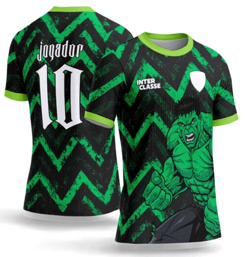 Arte Vetor Camisa Interclasse 1092 Marvel Comics Hulk