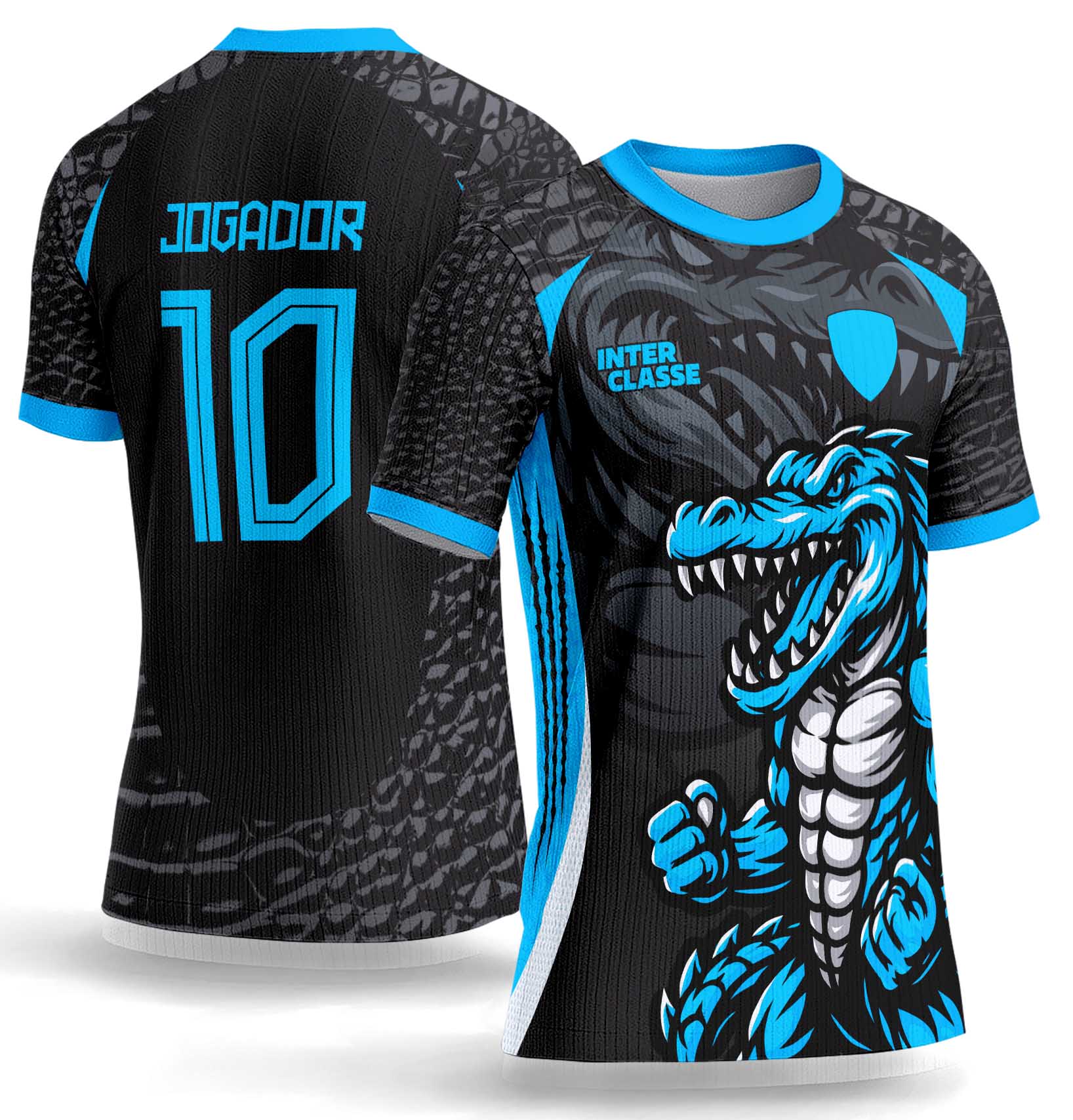 Arte Vetor Camisa Interclasse 1098 Crocodilo