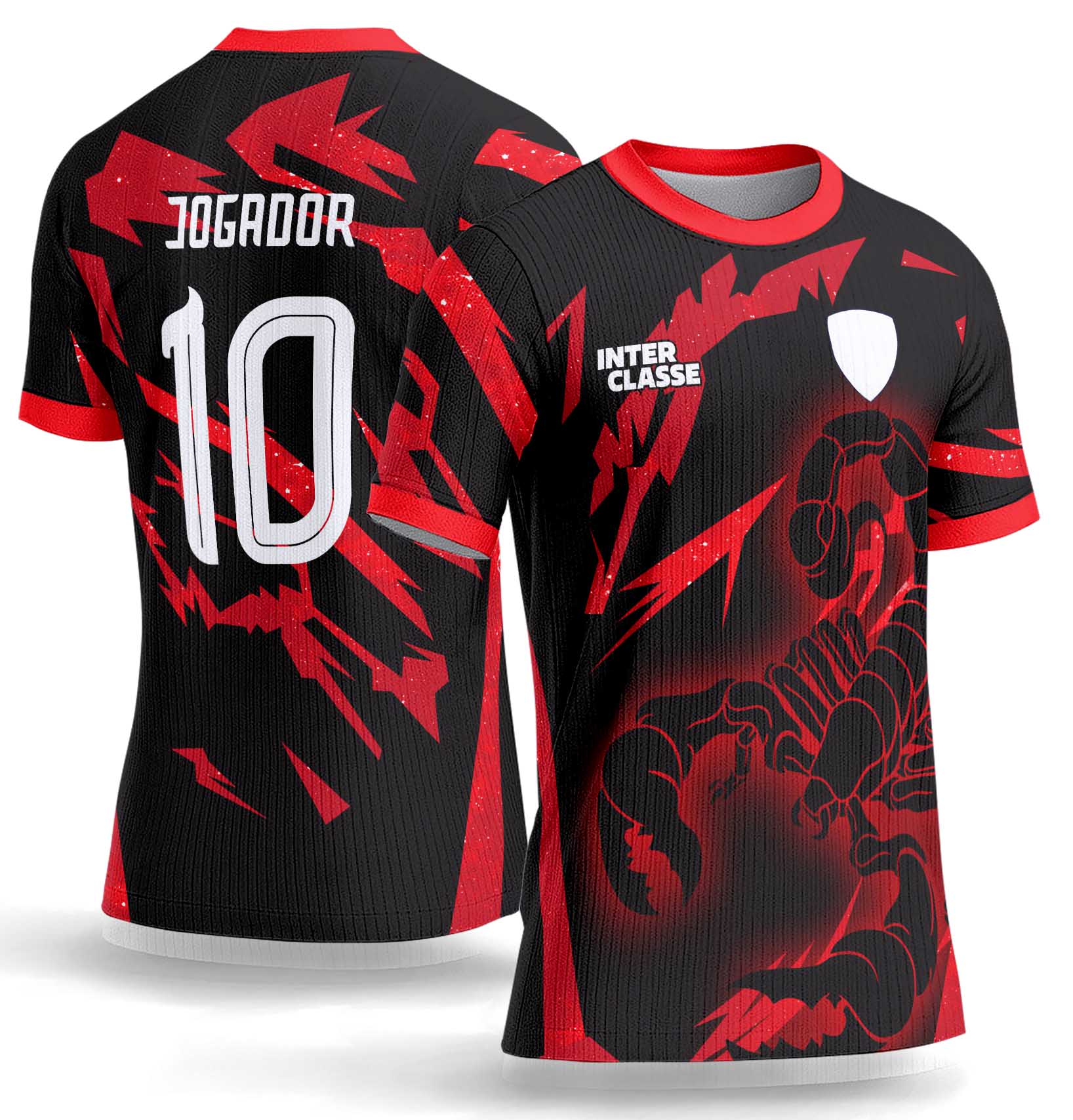 Arte Vetor Camisa Interclasse 1109 Escorpião