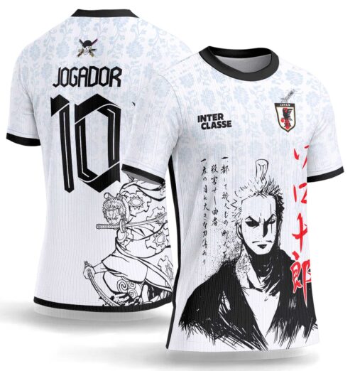Arte Vetor Camisa Interclasse 1119 One Piece Roronoa Zoro