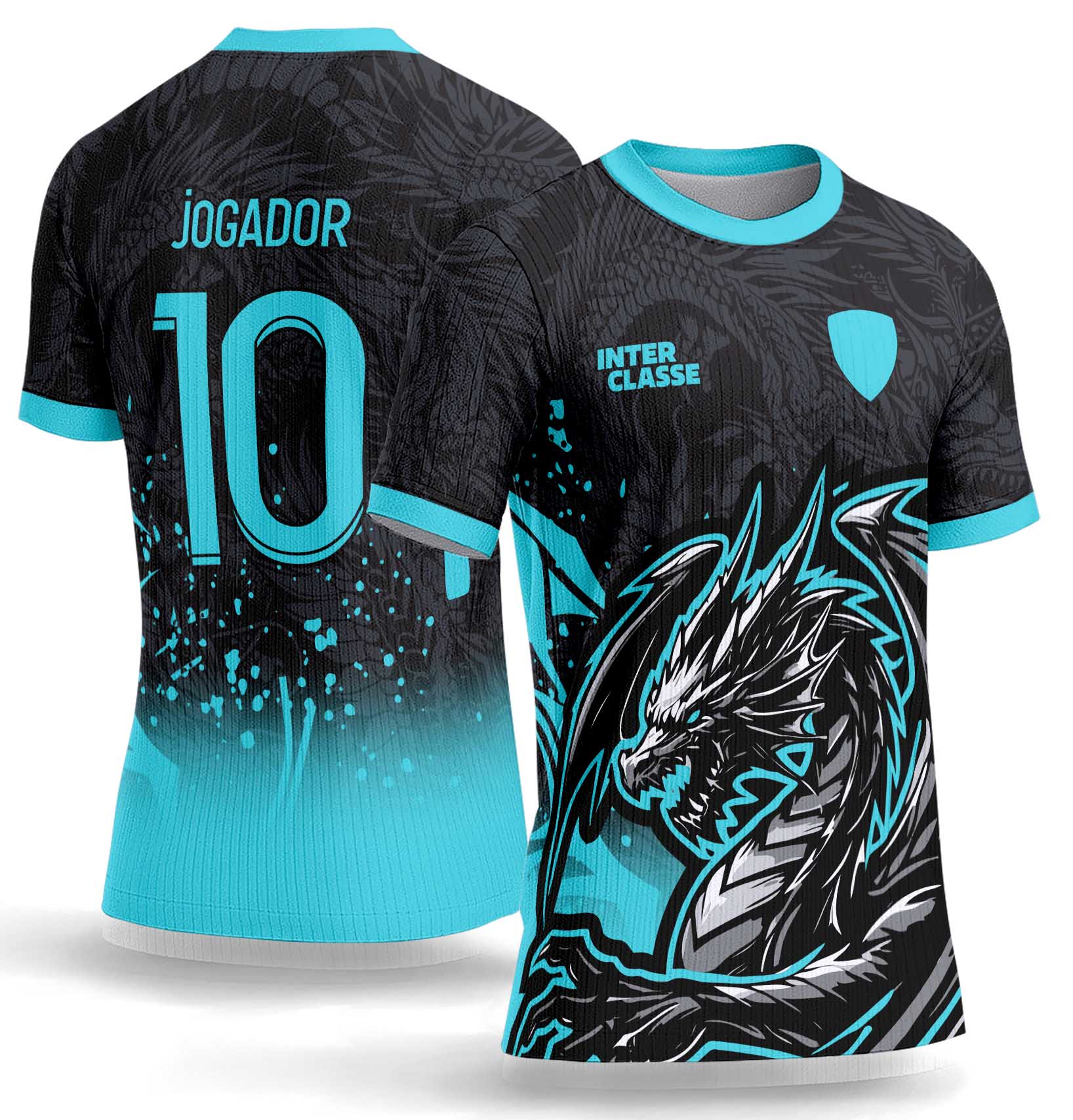 Arte Vetor Camisa Interclasse 1145 Dragão