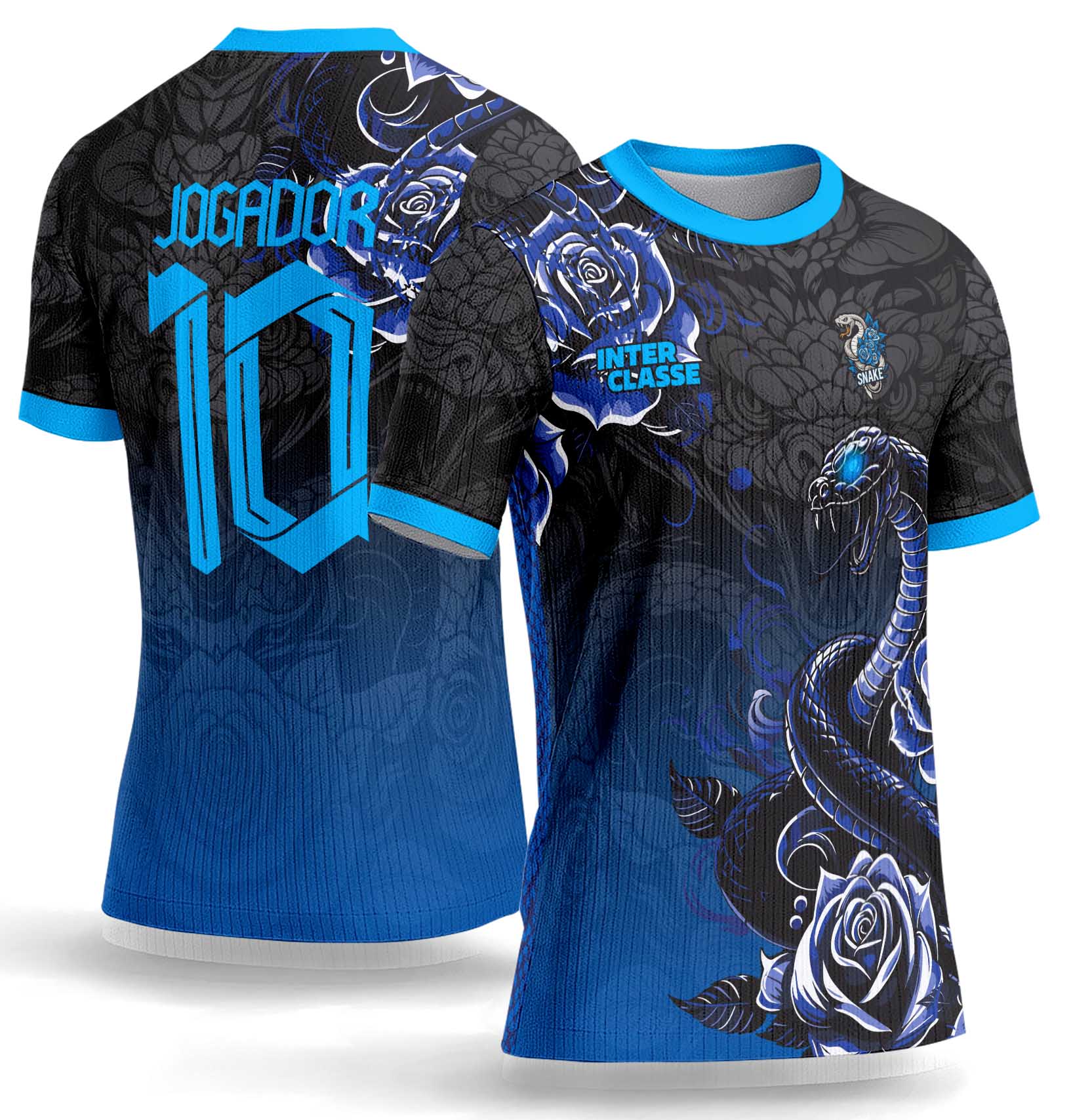 Arte Vetor Camisa Interclasse 1149 Serpente