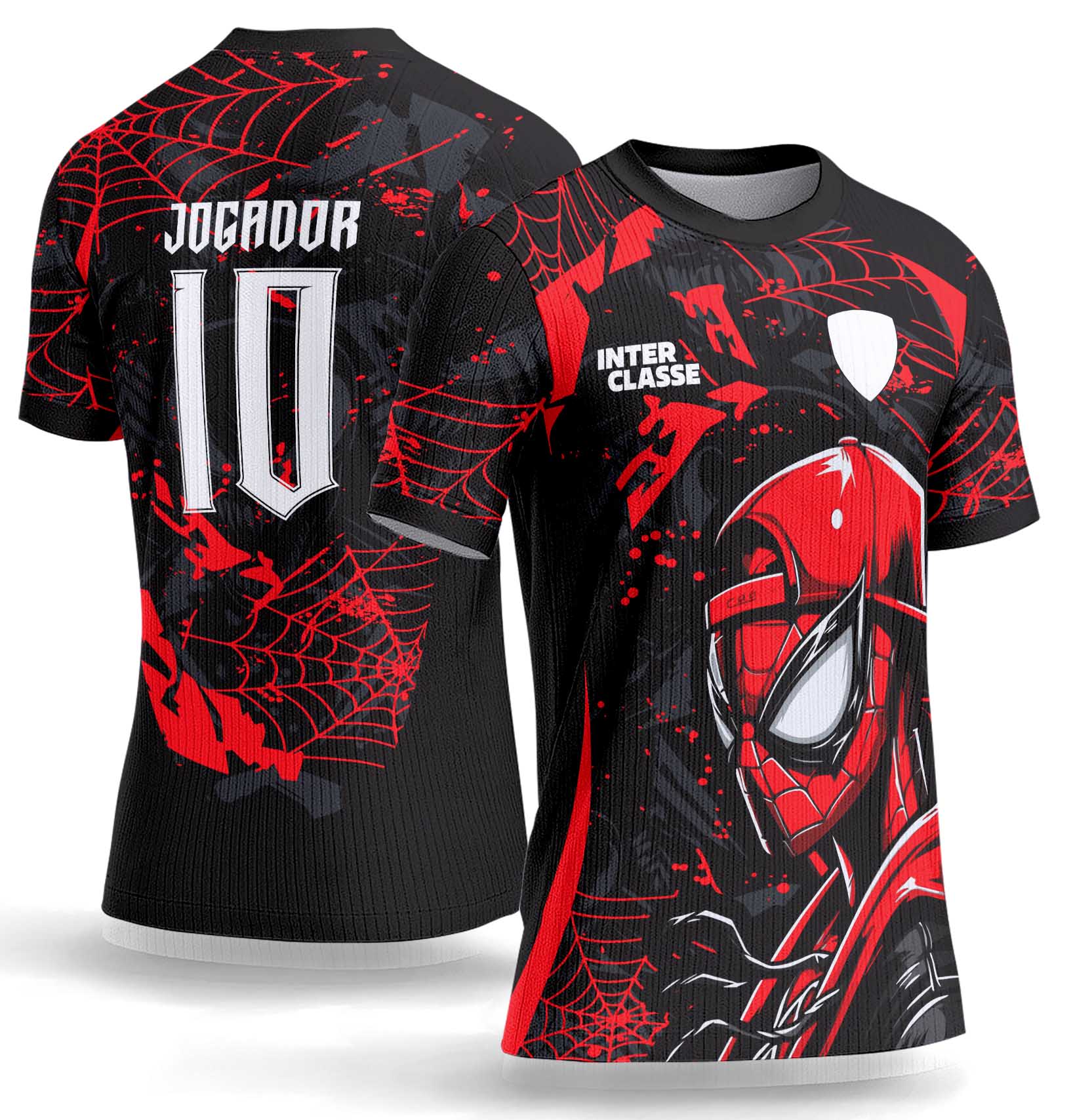 Arte Vetor Camisa Interclasse 1151 Marvel Comics Homem Aranha