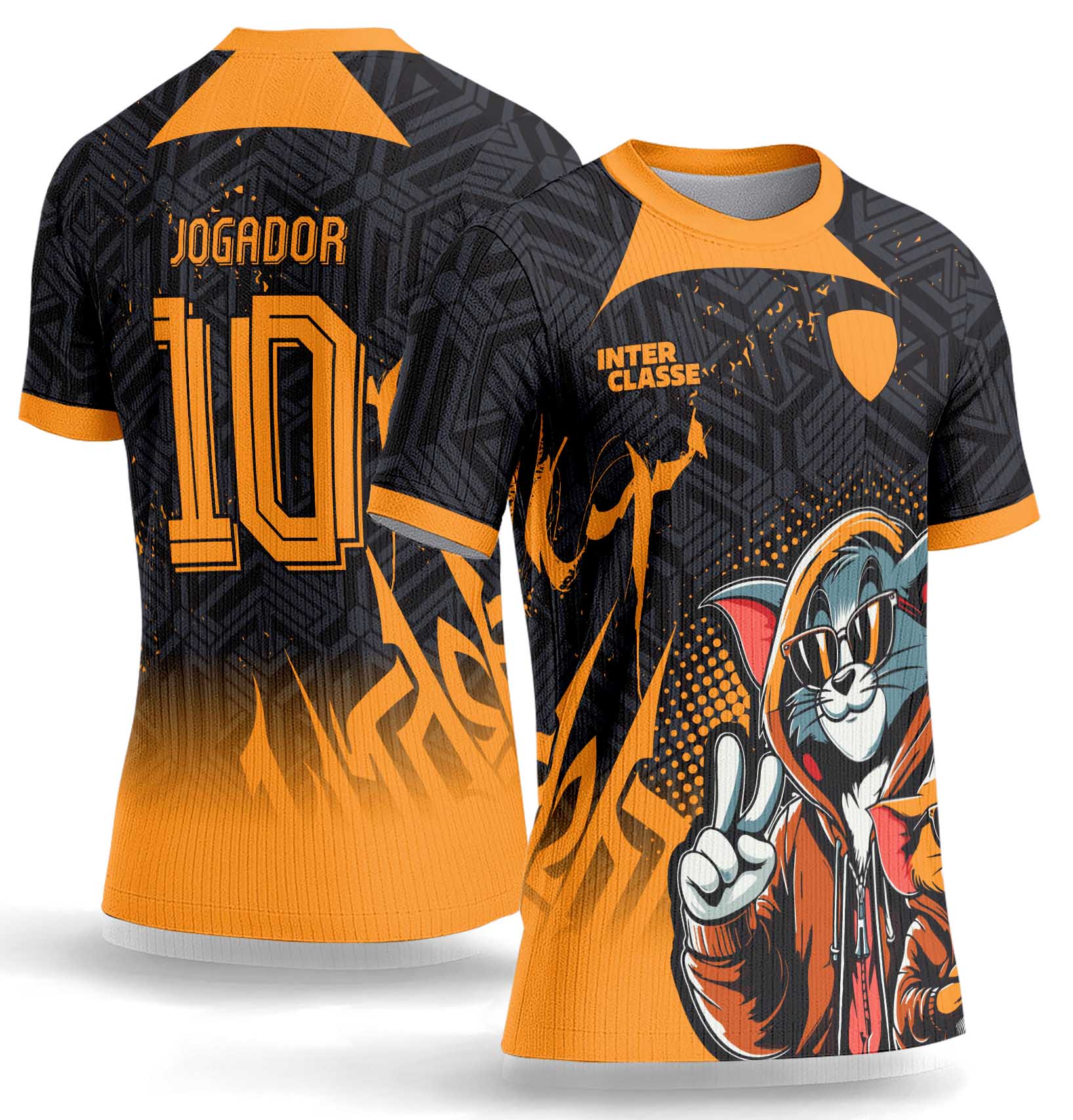 Arte Vetor Camisa Interclasse 1158 Tom e Jerry