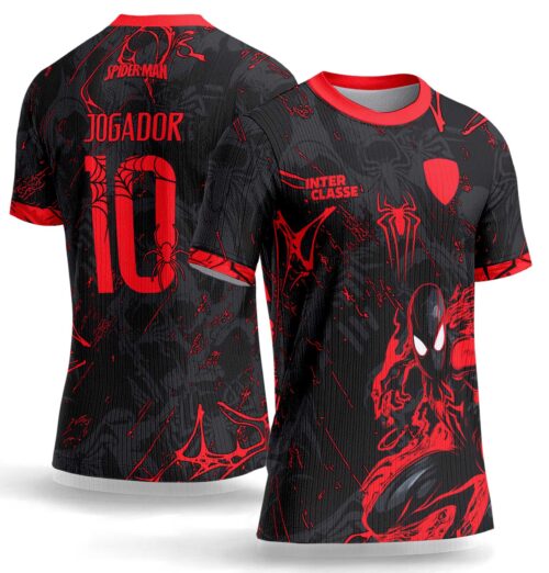 Arte Vetor Camisa Interclasse 1162 Homem Aranha