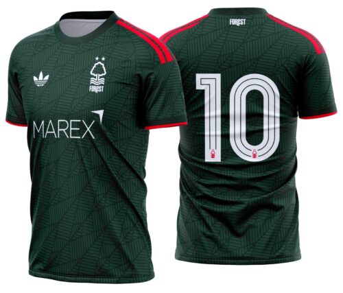 Arte vetor camisa Nottingham Forest Away 2026-2027