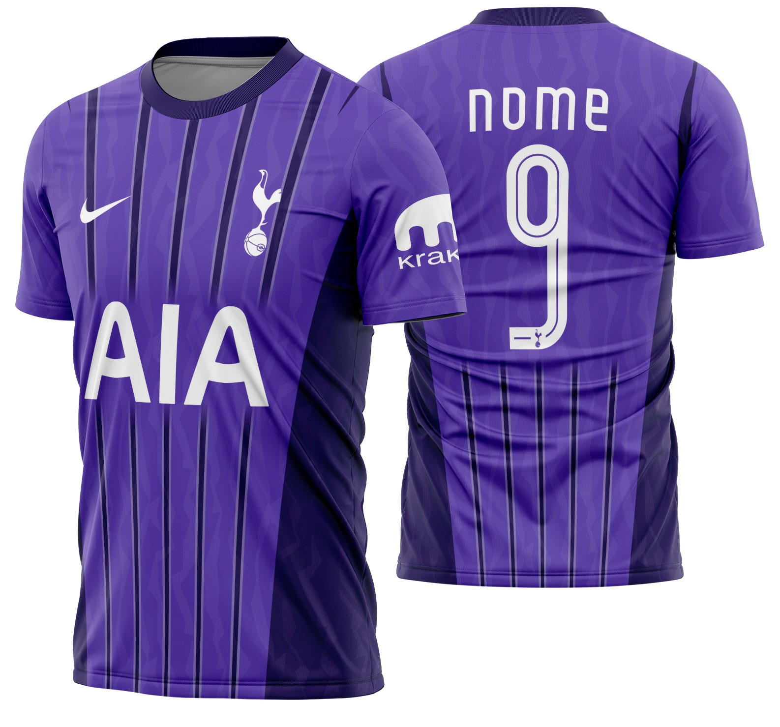 Arte vetor camisa Tottenham Hotspur Third 2026-2027